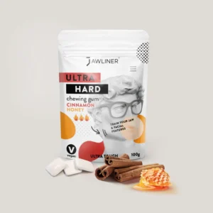 JAWLINER®Ultra kemény rágógumi Mézes-fahéjas (Ultra Hard)