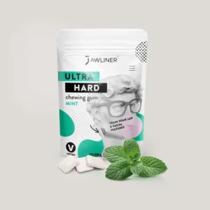 JAWLINER®Ultra kemény rágógumi Menta (Ultra Hard)