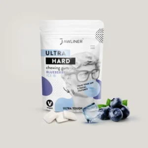 JAWLINER® Ultra kemény rágógumi Jeges áfonya (Ultra Hard)